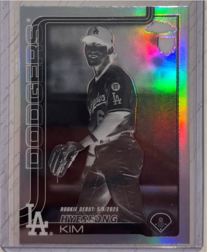 2025 Topps Chrome Update #USC149 Hyeseong Kim — front