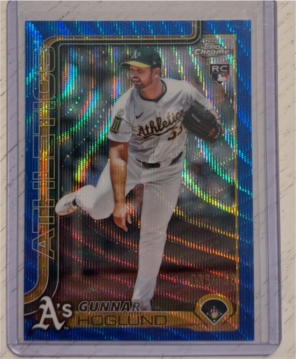 2025 Topps Chrome Update #USC16 Gunnar Hoglund — front