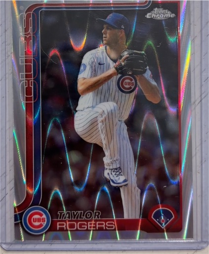 2025 Topps Chrome Update #USC147 Taylor Rogers Prism Refractors — front