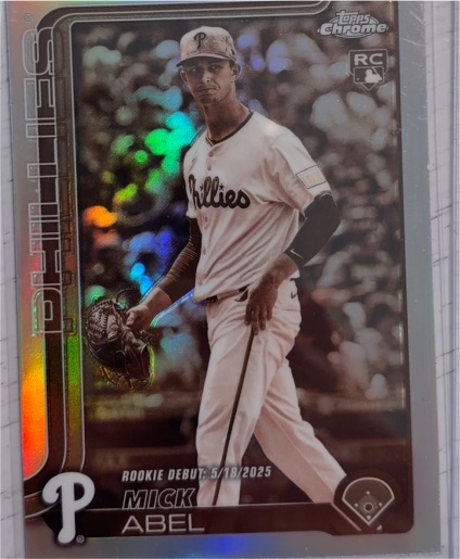 2025 Topps Chrome Update #USC87 Mick Abel — front