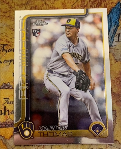 2025 Topps Chrome Update #USC192 Connor Thomas — front