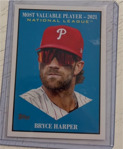 2025 Topps Update Series #MV-5 Bryce Harper — front