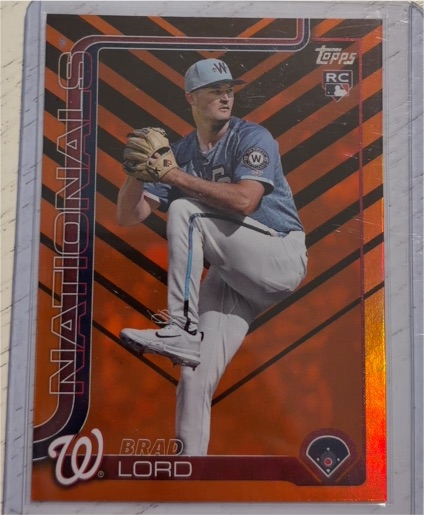2025 Topps Update Series #US39 Brad Lord — front