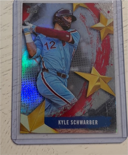 2025 Topps Update Series #SMLB-82 Kyle Schwarber — front