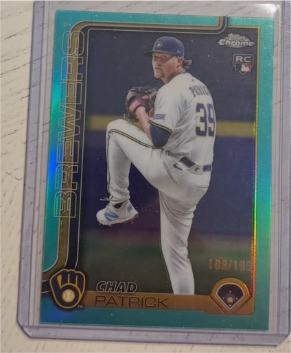 2025 Topps Chrome Update #USC90 Chad Patrick — front