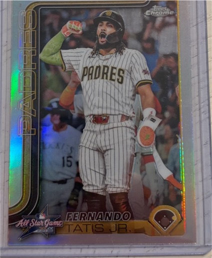 2025 Topps Chrome Update All Star Game #ASG-28 Fernando Tatis Jr. — front