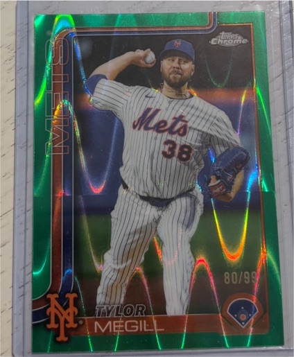 2025 Topps Chrome Update #US271 Tylor Megill — front