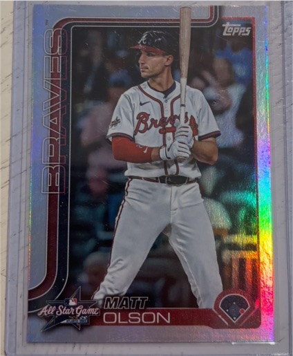 2025 Topps Update #ASG-49 Matt Olson — front