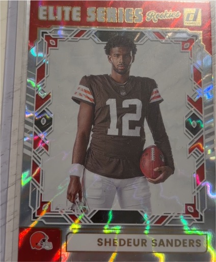 2025 Donruss Elite Series Rookies #ESR-SSS Shedeur Sanders — front