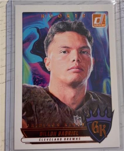 2025 Donruss #RGK-DGL Dillon Gabriel Rookie Gridiron Kings — front