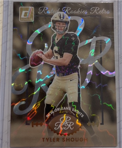 2025 Donruss Rated Rookies Retro #14 Tyler Shough — front