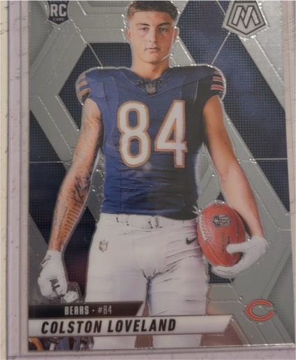 2025 Panini Mosaic #275 Colston Loveland — front