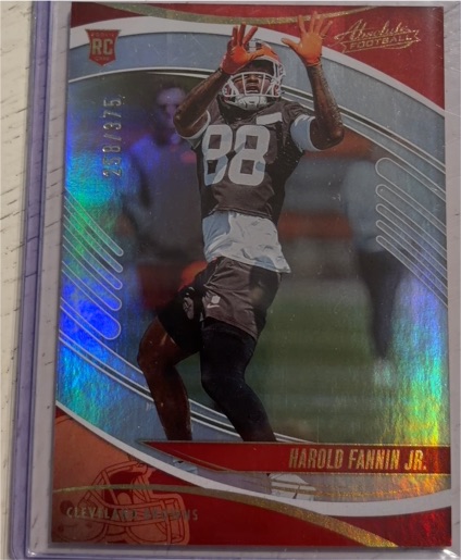 2025 Panini Absolute #126 Harold Fannin Jr. — front