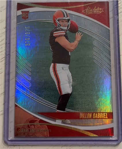 2025 Panini Absolute #117 Dillon Gabriel — front