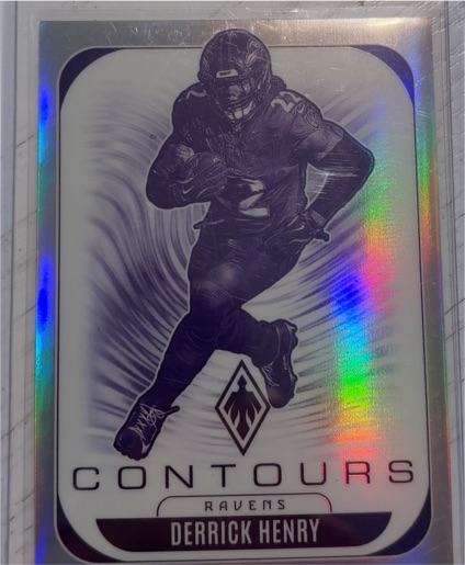 2025 Panini Phoenix #3 Derrick Henry Contours — front
