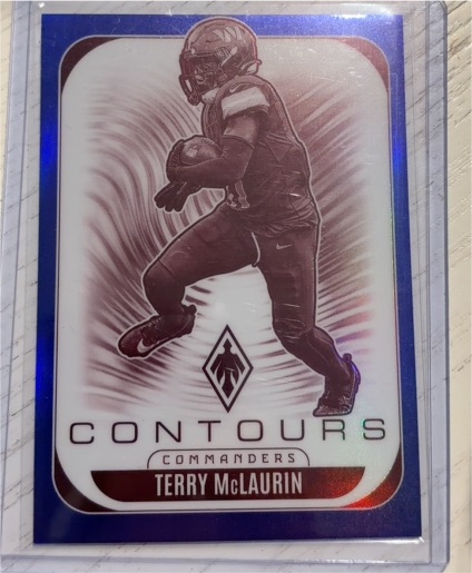 2025 Panini Phoenix #32 Terry McLaurin Contours — front