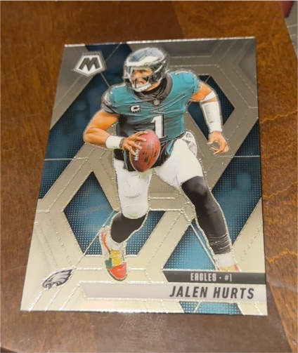 2025 Panini Mosaic #1 Jalen Hurts — front