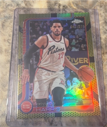 2025 Topps Chrome #6 Tobias Harris — front