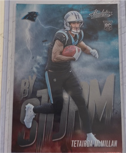 2025 Panini Absolute #16 Tetairoa McMillan By Storm — front