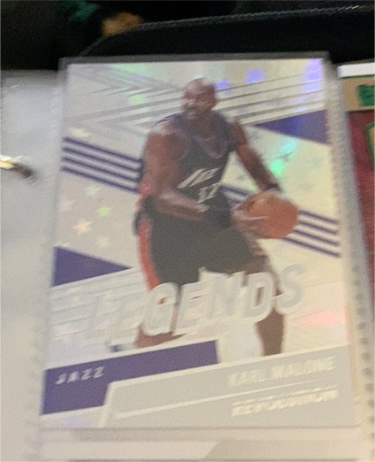 2024-25 Panini Revolution Legends #169 Karl Malone — front