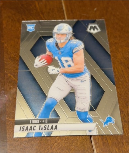2025 Panini Mosaic #319 Isaac Teslaa — front