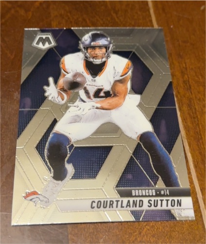 2025 Panini Mosaic #64 Courtland Sutton — front