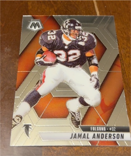 2020 Panini Mosaic #32 Jamal Anderson — front
