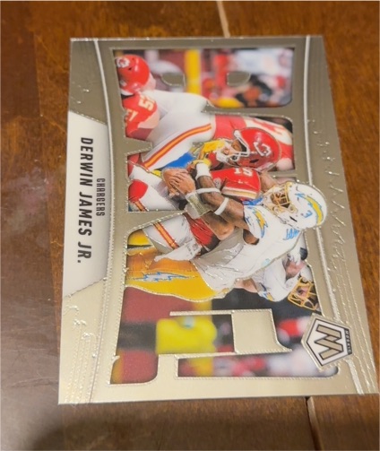 2025 Panini Mosaic #4 Derwin James Jr. Bang! — front