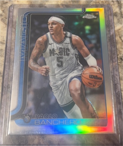 2025-26 Topps Chrome #140 Paolo Banchero — front