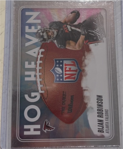 2025 Panini Absolute #HH-BRN Bijan Robinson Hog Heaven — front
