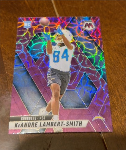 2025 Panini Mosaic Football #84 KeAndre Lambert-Smith — front