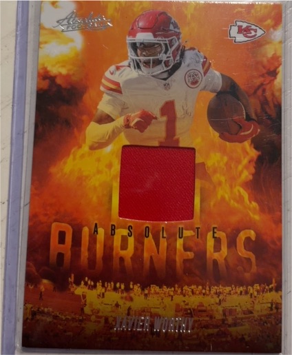 2025 Panini Absolute #ABU-XWO Xavier Worthy — front