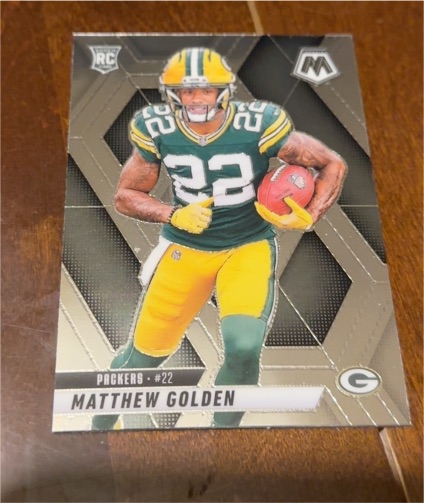 2025 Panini Mosaic #323 Matthew Golden — front