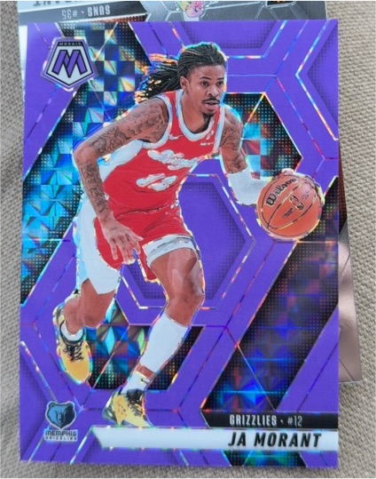 2024-25 Panini Mosaic #195 Ja Morant — front