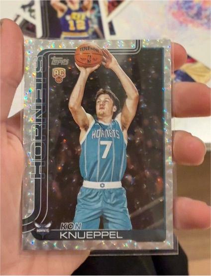 2025-26 Topps #204 Kon Knueppel — front