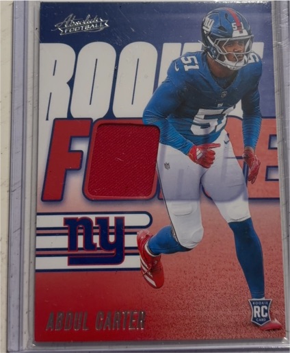 2025 Panini Absolute #RF-ACR Abdul Carter — front