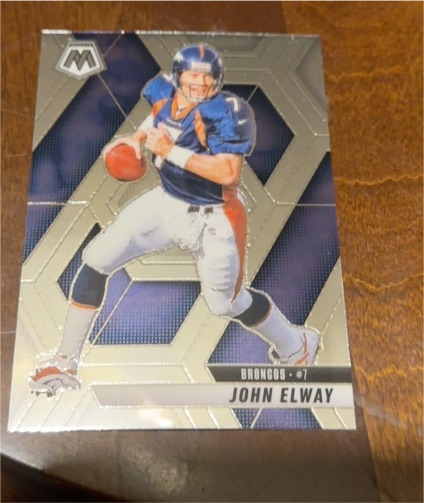 2025 Panini Mosaic #7 John Elway — front