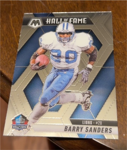 2025 Panini Mosaic #291 Barry Sanders — front
