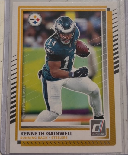 2025 Donruss #128 Kenneth Gainwell — front
