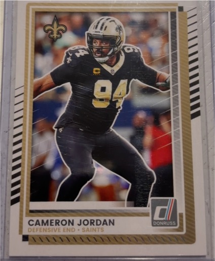 2025 Donruss #254 Cameron Jordan — front