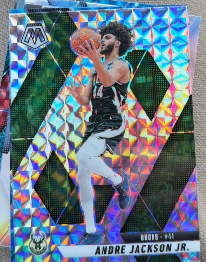 2024-25 Panini Mosaic #181 Andre Jackson Jr. — front