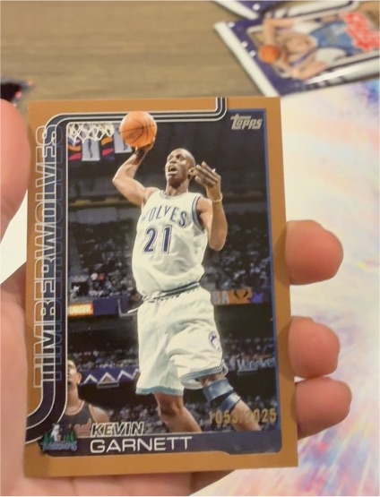 2025-26 Topps #254 Kevin Garnett — front