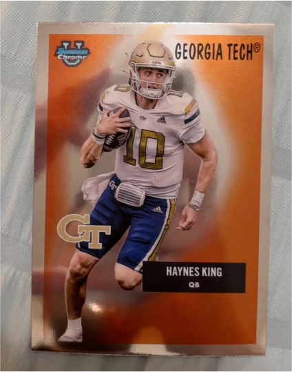 2025 Bowman Chrome University #55AV-23 Haynes King — front