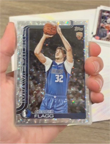 2025-26 Topps #201 Cooper Flagg Rookie — front