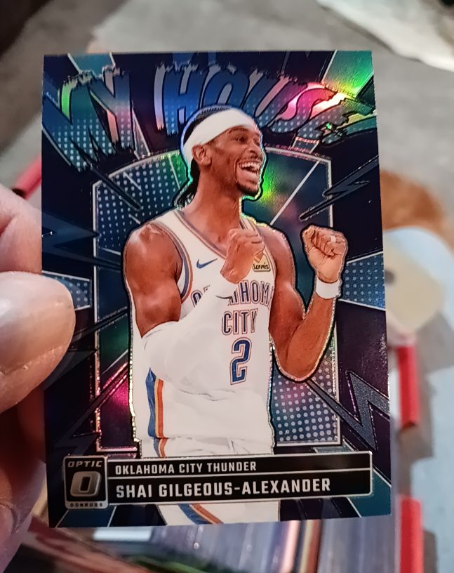 2024-25 Donruss Optic #6 Shai Gilgeous-Alexander My House — front