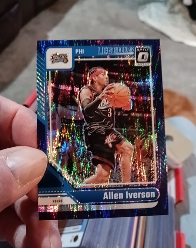 2024-25 Panini Donruss Optic #237 Allen Iverson Legends — front