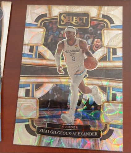 2023-24 Panini Select #57 Shai Gilgeous-Alexander — front