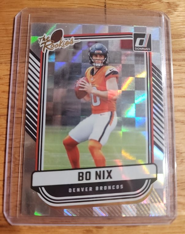 2024 Panini Donruss The Rookies #TR-38 Bo Nix — front
