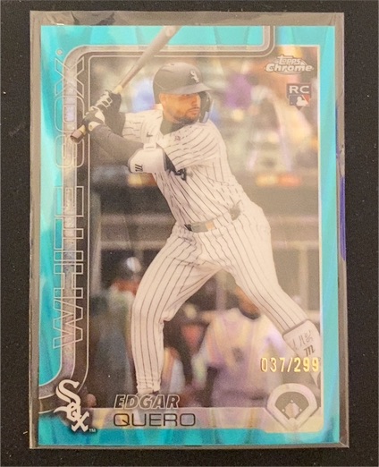 2025 Topps Chrome Update #USC165 Edgar Quero — front