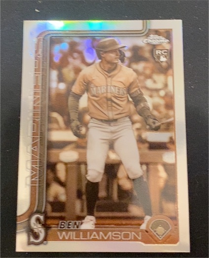 2025 Topps Chrome Update #USC168 Ben Williamson — front